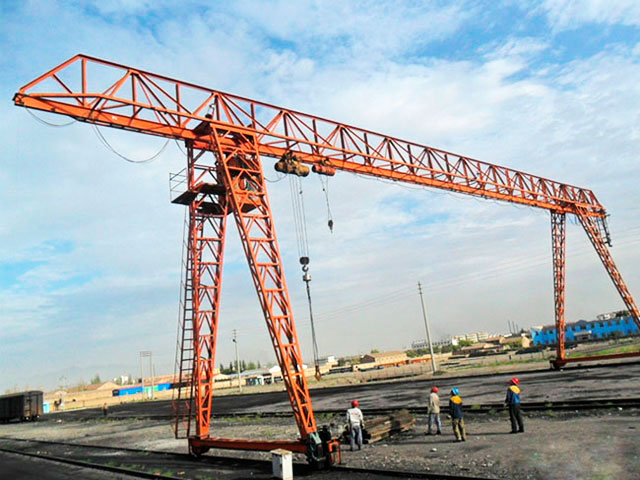 mh型电动葫芦门式起重机(桁架式)